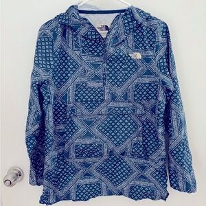 The Northface packable poncho jacket